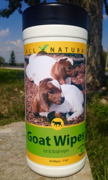 Goat Wipes ear & facial wipes